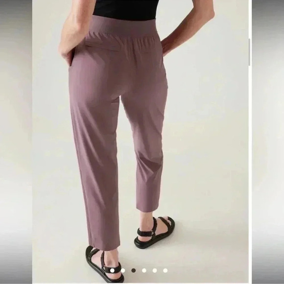 Athleta Brooklyn Ankle Pant in damask mauve 6 - Picture 2 of 4